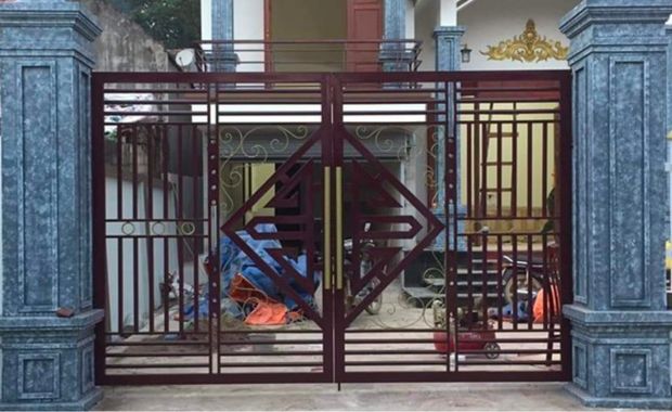cổng sắt quảng ng&atilde;i